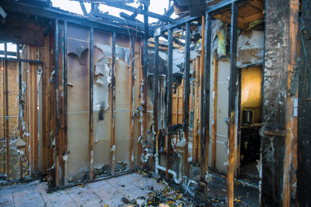 Professional Emergency Fire Cleanup technician working in Hazard, KY